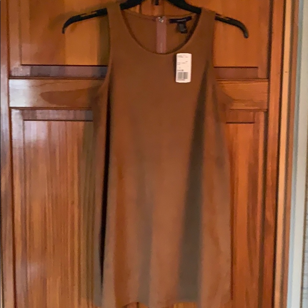Forever 21 dress Faux suede Dress Size S NWT